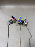 3 Ceramic Ceiling Fan Pulls