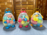 Set of 3 Easter Egg Carriers, Each with 18 Plastic Eggs