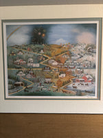 Four Seasons Matted Print (NO FRAME) by Pawnee McEntire; Signed & Numbered (87/500)