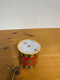 Cloisonne Style Drum Ornament