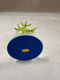 Glass Christmas Tree With Mirror Base