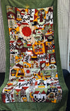 Pair of Vintage Hilasal Salvadoran Folk Art Beach Towels
