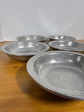 Wilton Pewter Columbia PA Bowls - Set Of 5 (C)