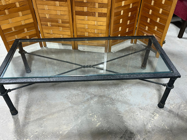 Metal/Glass Coffee Table
