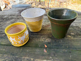 P-Lot of Decorative Planters