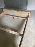Ashley Furniture Double Bed with Rails and Support Slats