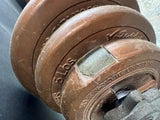 EZ Weightlifting Curl Bar with Adjustable Plates