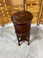 Butler Petite Oval Side Table with Pull Out