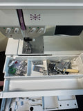 PFAFF Creative 1475 CD Sewing Machine with Foot Pedal, Accessories, Manuals & Case