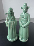 2-Piece Korean Celadon Ceramic Wedding Couple