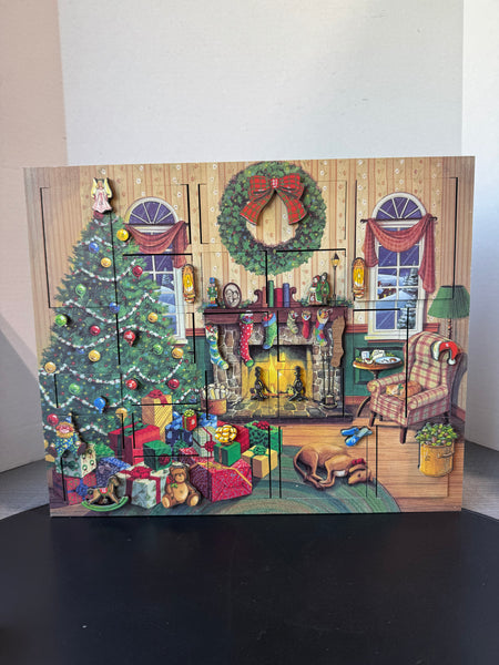 Byers Choice Traditions 2003 Wooden Advent Calendar