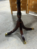 Petite Drum Table with Drawer