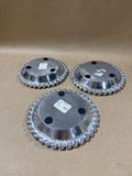 3-Piece Aluminum Dotted Trinket Dishes