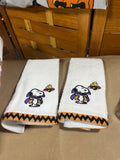 Peanuts Bed/Bath Halloween Set