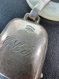 Sterling Silver Engraved Baby Rattle
