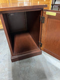 Riverside End Table/Cabinet with Magazine Storage