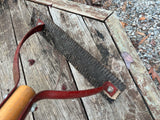 Double Sided Serrated Grass Whip