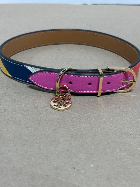 Designer Dog Collar 15-17” Neck - Tory Burch