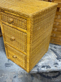 Wicker Desk