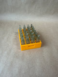 Mini Coca Cola Bottles In Plastic Case - 25 Pieces