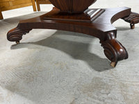 Antique Accent Table on Casters