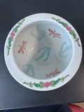 Floral Koi Fish Small Ceramic Fishbowl Planter