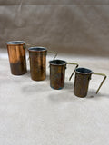 Copper And Brass Nesting Measuring Cups
