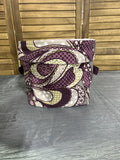 Thirty One Round Tote, purple tones (A)