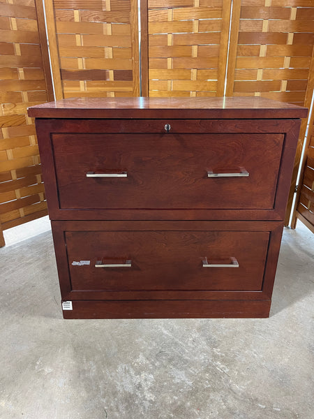 Z Lines Designs, Inc Two Drawer Filing Cabinet with Key