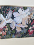 Oil Pastel/Mixed Media Floral by J.L. Hatch; Signed