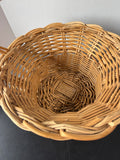Sturdy Wicker Hand Basket
