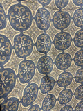 Pottery Barn Blue And Tan Table Runner (B)