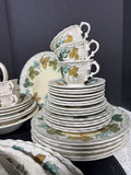 41-Piece Metlox Vernon Ware Vineyard China