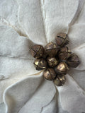 Pottery Barn Felt Poinsettia Burlap Throw Pillow (3 AVAILABLE—PRICED INDIVIDUALLY AT $18 EACH)