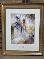 Images of Provence Staircase of Mirabel; Signed Print