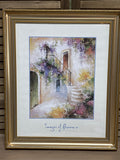 Images of Provence Staircase of Mirabel; Signed Print