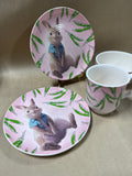 Snap Pea Cottontail 4-Piece Set (D)
