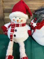 (C)Three Piece Christmas Snowman Lot