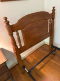 Twin Headboards with Metal Frames, Pair/2