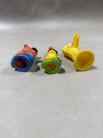 Lot Of 3 Sesame Street Finger Puppets