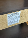 Espresso Tone Particle Board Shelf