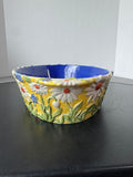 Temptations Daisy Figural Floral Large Oval Baker