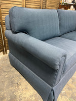 Ethan Allen Blue Love Seat