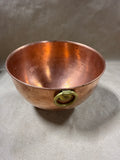 (A) Paul Revere Copper Mixing Bowl With Brass Loop