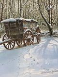 “Winter Wagon” Print by Harry Lamar Richardson; Signed & Numbered (82/900)