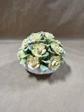 Porcelain Yellow Rose Aynsley England Bouquet