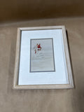 (A) Beach Patrol Framed Beach Art By Barbara Pappendick SIGNED