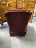 Jetton Furniture Inc. Upholstered Chair (burgundy/wine color)