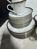 56-Piece Waterford Brocade Fine China Set