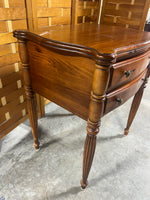 Two Drawer Side Table